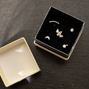 Elegant Gold and Silver Jewelry Set
